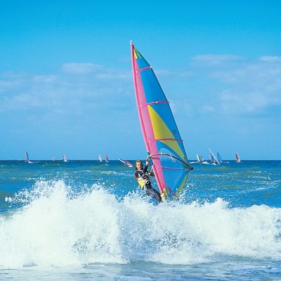 Windsurfing
Skummende hav