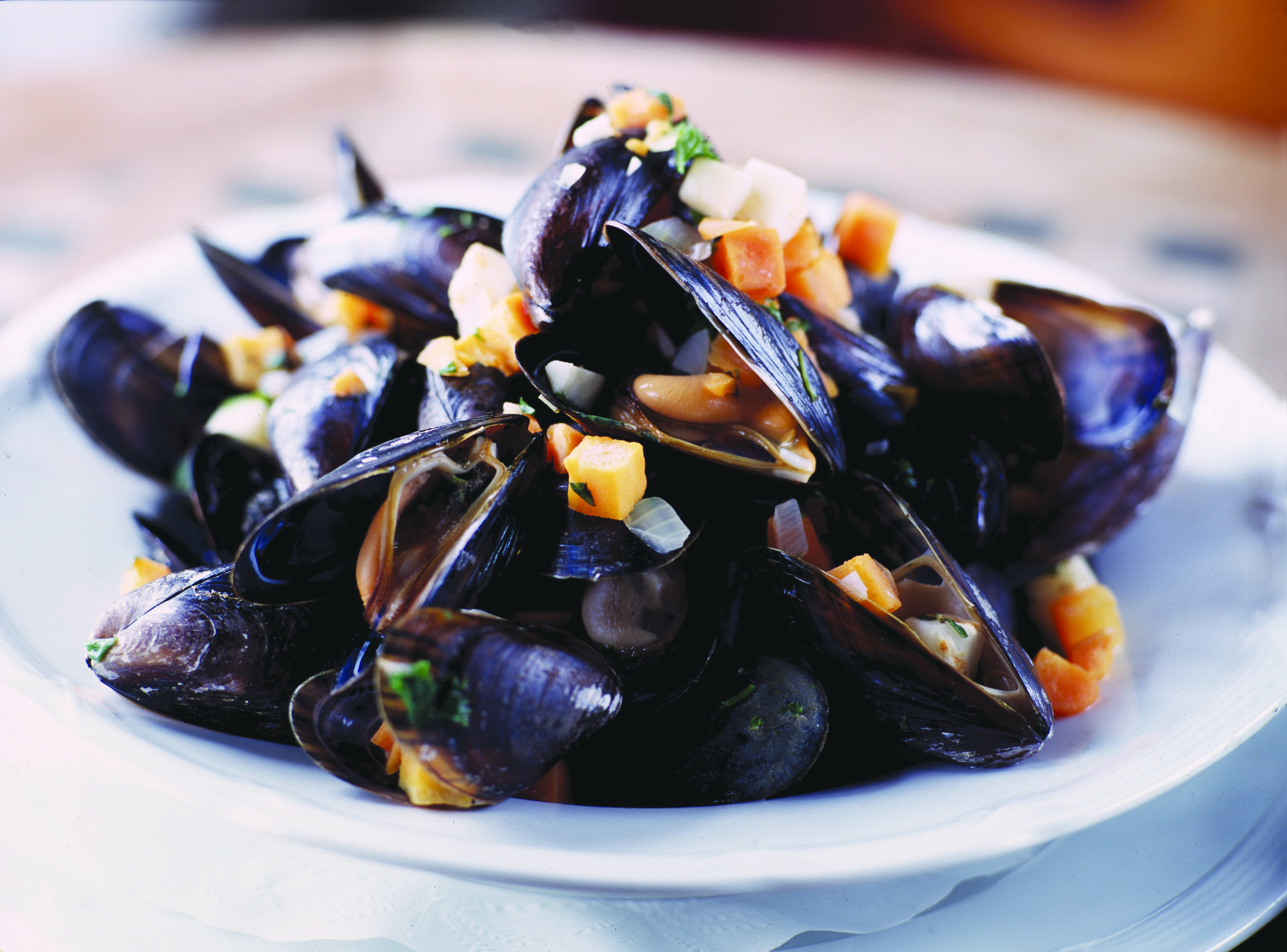 Mussels on tap